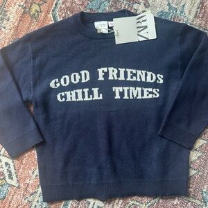 Zara Boys Sweater 2-3 years NWT